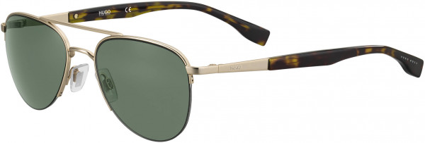 HUGO HG 0331/S Sunglasses, 0AOZ Semi Matte Gold