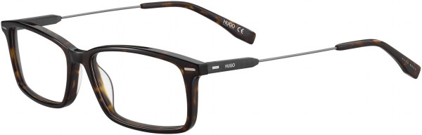HUGO HG 0334 Eyeglasses, 0086 Dark Havana