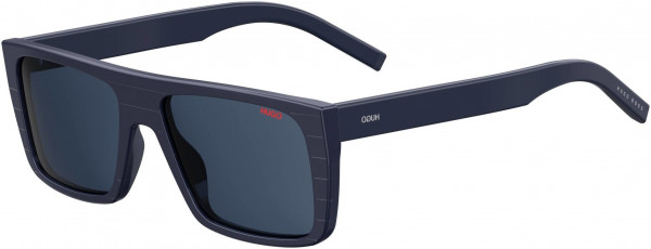 HUGO HG 1002/S Sunglasses, 03HH Blue Gray Black
