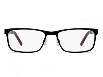 HUGO HG 1005 Eyeglasses, 0BLX BLACK RED