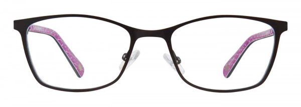 Liz Claiborne L 446 Eyeglasses, 0003 MATTE BLACK