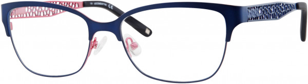 Liz Claiborne L 643 Eyeglasses, 0BR0 Blue Pink