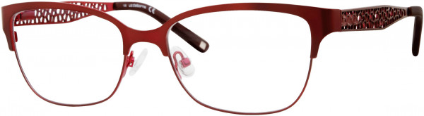 Liz Claiborne L 643 Eyeglasses, 0C8C Burgundy Red