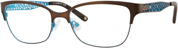 Liz Claiborne L 643 Eyeglasses, 0XL7 Brown Green