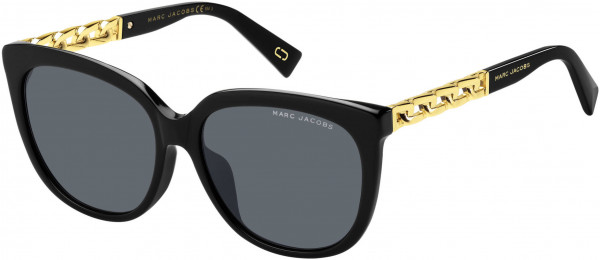Marc Jacobs MARC 334/F/S Sunglasses, 0807 Black
