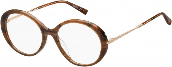 Max Mara MM 1357/G Eyeglasses, 003Y Brown Marble