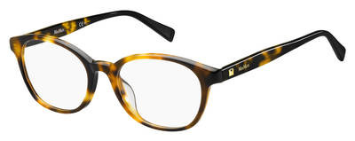 Max Mara MM 1360/F Eyeglasses, 0581 Havana Black
