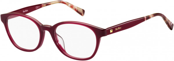 Max Mara MM 1360/F Eyeglasses, 0JR9 Red Marble