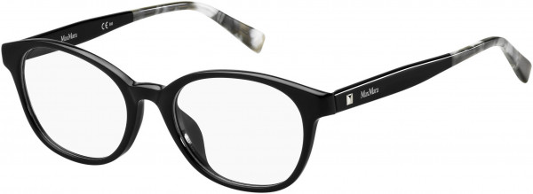 Max Mara MM 1360/F Eyeglasses, 0XHZ Black Mrb Gray
