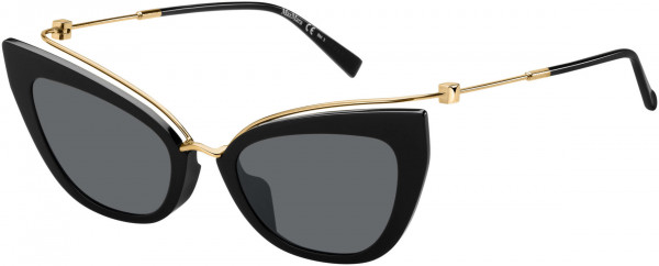 Max Mara MM MARILYN/G Sunglasses, 02M2 Black Gold