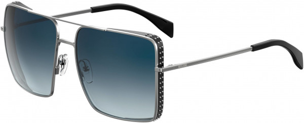 Moschino MOS 020/S Sunglasses, 06LB Ruthenium