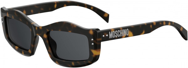 Moschino Moschino 029/S Sunglasses, 0086 Dark Havana