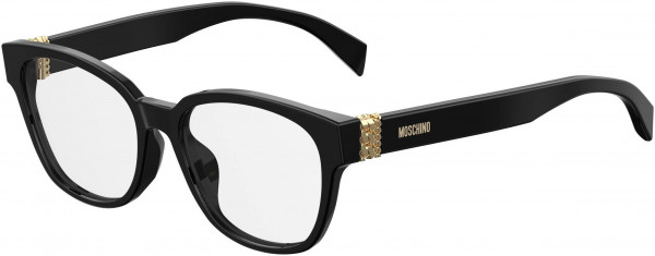 Moschino MOS524/F Eyeglasses, 0807 Black