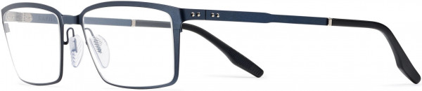 Safilo Design Lamina 02 Eyeglasses, 0FLL Matte Blue