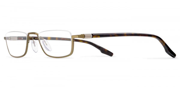 Safilo Design OCCHIO 01 Eyeglasses, 0AOZ MATTE GOLD