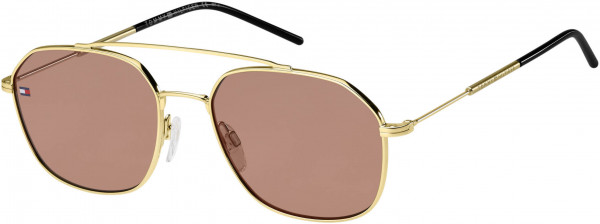 Tommy Hilfiger TH 1599/S Sunglasses, 0EYR Gold Pink