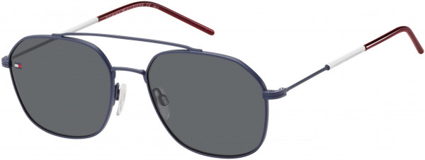Tommy Hilfiger TH 1599/S Sunglasses, 0IPQ Matte Bl Blue