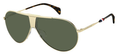 Tommy Hilfiger Th 1606/S Sunglasses, 0CGS(QT) Light Gold Semi Matte