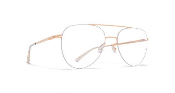 Mykita JUN Eyeglasses, SILVER/CHAMPAGNE GOLD