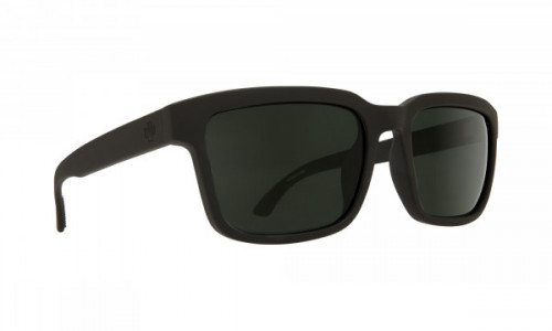 Spy Optic Helm 2 Sunglasses, SOSI Matte Black / HD Plus Gray Green