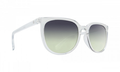 Spy Optic Fizz Sunglasses, Clear / Green Sunset Fade