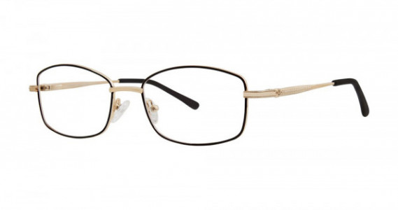 Genevieve REFRESHING Eyeglasses, Black/Gold