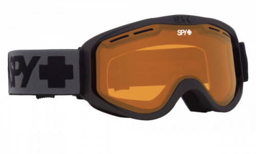 Spy Optic Cadet Snow Goggle Sports Eyewear, Matte Black / Persimmon (VLT:53%)
