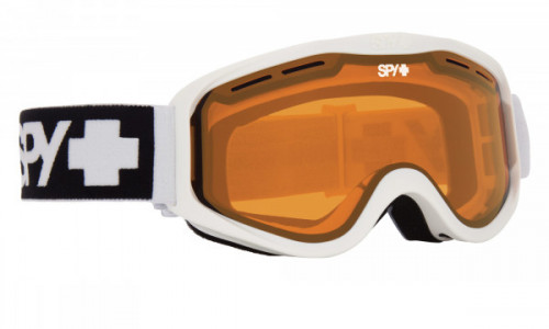 Spy Optic Cadet Snow Goggle Sports Eyewear, Matte White / Persimmon (VLT:53%)