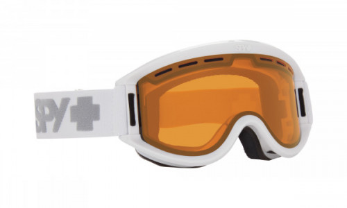Spy Optic Getaway Asia Fit Snow Goggle Sports Eyewear, Matte White / Persimmon (VLT:53%)