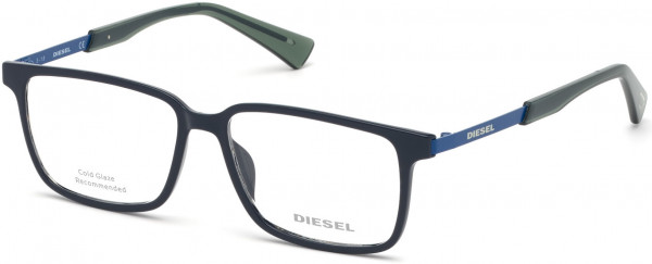 Diesel DL5290 Eyeglasses, 090 - Shiny Blue