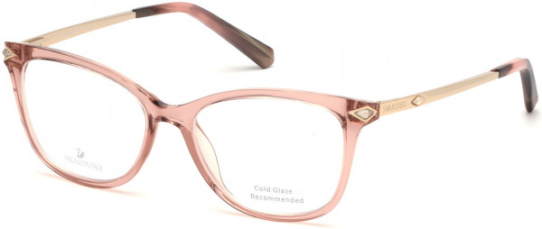 Swarovski SK5284 Eyeglasses, 072 - Shiny Pink