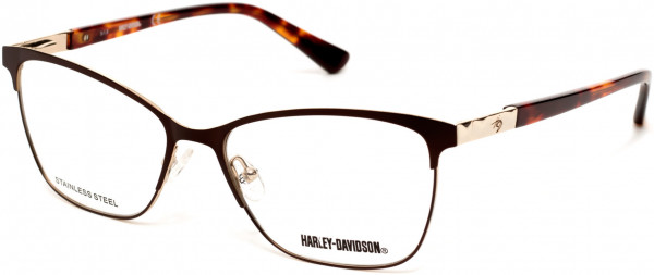 Harley-Davidson HD0547 Eyeglasses, 049 - Matte Dark Brown