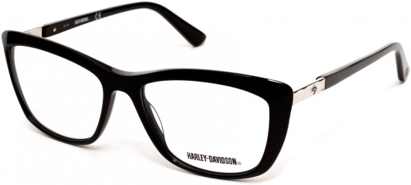 Harley-Davidson HD0548 Eyeglasses, 001 - Shiny Black