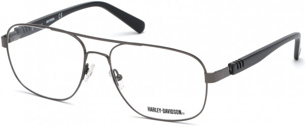 Harley-Davidson HD0783 Eyeglasses, 008 - Shiny Gunmetal