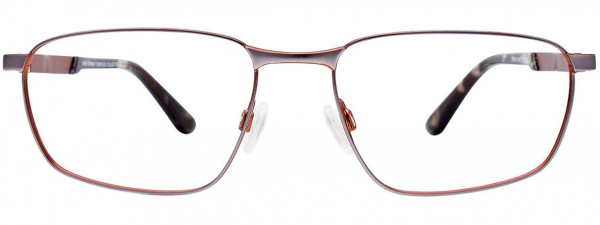 Greg Norman GN283 Eyeglasses, 020 - Matt Steel & Copper