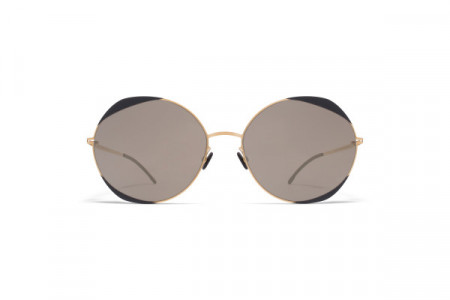 Mykita ELISA Sunglasses, Gold/Jet Black