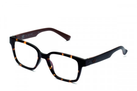 adidas Originals AOR013O Eyeglasses, Havana Brown/Black .148.009