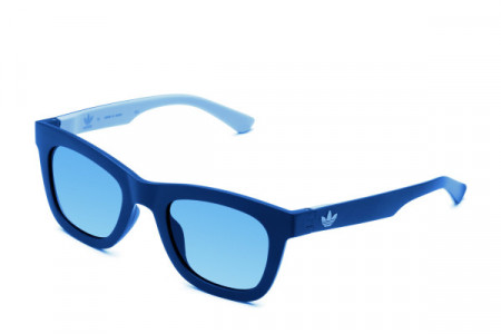 adidas Originals AOR024 Sunglasses, Blue/Light Blue (BLSH) .021.020