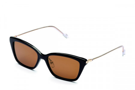 adidas Originals AOK008 Sunglasses, Black/Light Gold (Mirrored/Gold) .009.120