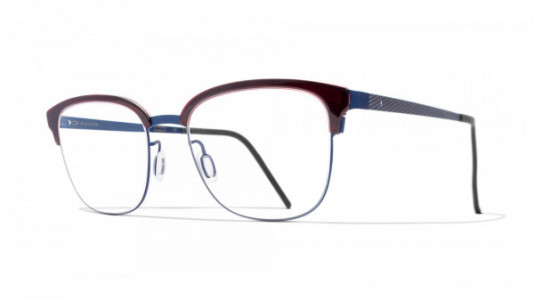 Blackfin Eastport Eyeglasses, Blue & Red-Blue - C850