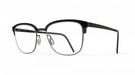 Blackfin Eastport Eyeglasses, Gunmetal & Black - C655