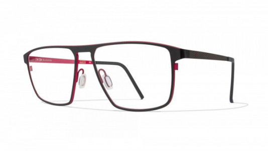 Blackfin Fort Point Eyeglasses, Black & Red - C601