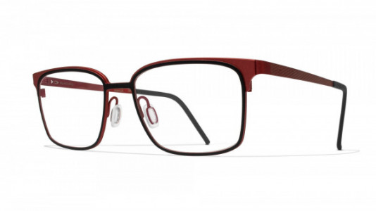 Blackfin Lexington Eyeglasses, Black & Red - C639
