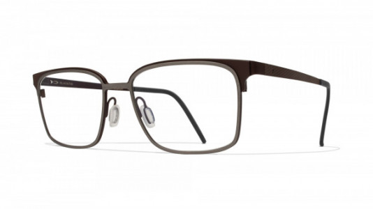 Blackfin Lexington Eyeglasses, Titanium & Brown - C928