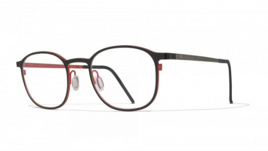 Blackfin Newport Eyeglasses, Black & Red - C601