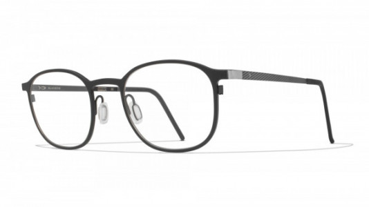 Blackfin Newport Eyeglasses, Black & Silver - C749