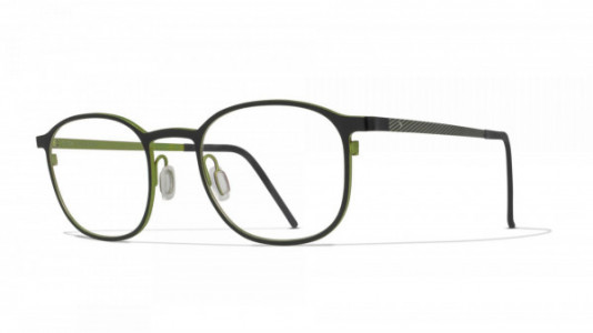 Blackfin Newport Eyeglasses, Black & Green - C1024