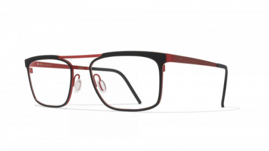 Blackfin Rockport Eyeglasses, Black & Red - C941