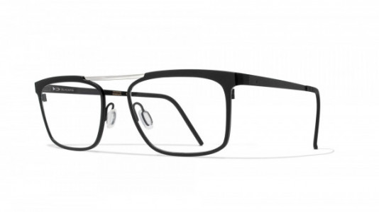 Blackfin Rockport Eyeglasses, Black & Silver - C938
