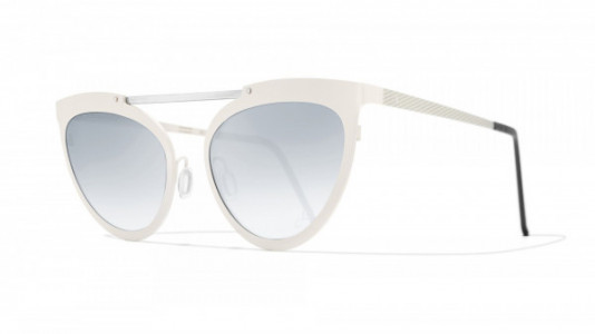 Blackfin Sunnyside Sunglasses, White & Silver - C950